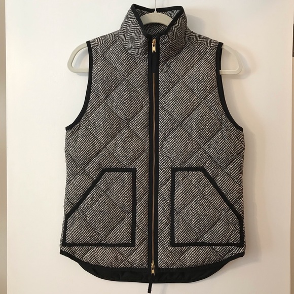 J. Crew Factory Quilted Puffer Vest - Size XS - Picture 1 of 5